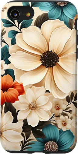 Miniatura 13 de Funda para iPhone 13 Pro Mixed Flower Bouquet Floral Pattern Wildflowers