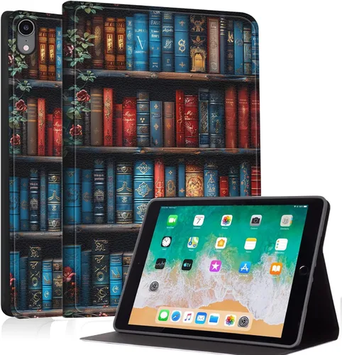 Miniatura 22 de Case for iPad mini A17 Pro (7th/6th Gen 2024/2021), Slim Shockproof Protective Cover with Auto Sleep/Wake, Durable PU Leather Multi-Angle Stand