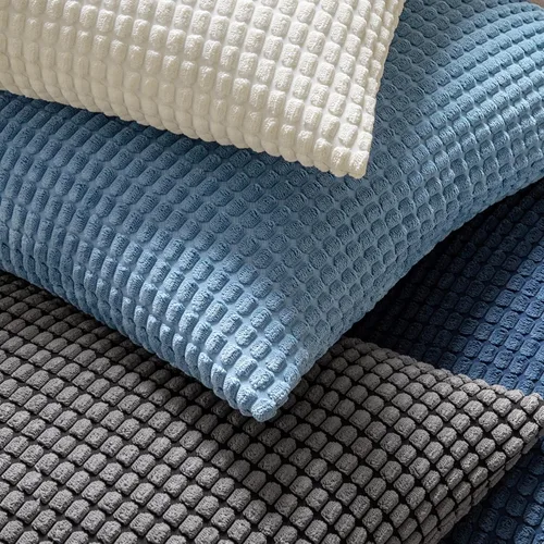 Miniatura 7 de MIULEE - Fundas de almohada decorativa Funda de cojín suave y sólida para sofá cama Dormitorio., Terciopelo, gris, 18"x18