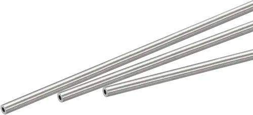 Miniatura 12 de uxcell Tubo de acero inoxidable 316, tubo de 0.118 in OD 0.039 in de espesor de pared de 9.843 in de longitud de 3 piezas