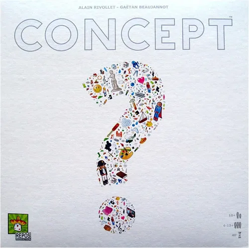 Concept Party Game | Juego de mesa galardonado | Adivinanzas basadas en equipos | Divertido juego familiar para adultos y niños | A partir de 10