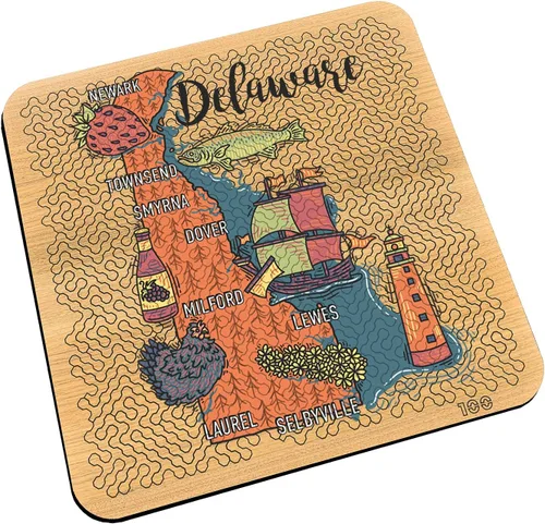 Miniatura 46 de Torched Mind Bending - Rompecabezas impreso en color con mapa del orgullo estatal (Texas) Rompecabezas duro para adultos 100 piezas Formas