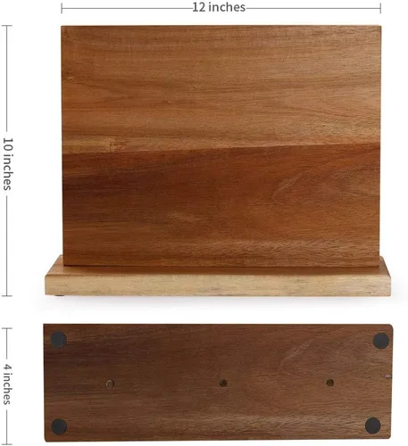 Miniatura 5 de Soporte magnético para cuchillos de cocina para el hogar, soporte magnético con imanes mejorados fuertes, soporte multifuncional para cuchillos