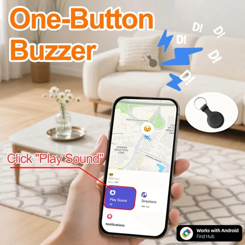 Miniatura 3 de Rastreador GPS para vehículos sin suscripción, paquete doble, compatible con iOS y Android, rastreador GPS de automóvil, rastreador de mascotas