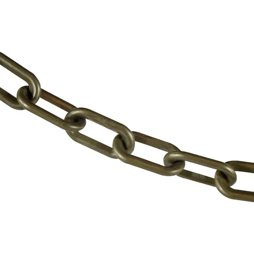 Miniatura 25 de Mr. Chain - Cadena de barrera de plástico, color Army Tan, diámetro de eslabón de 2 pulgadas, longitud de 25 pies (50055-25)