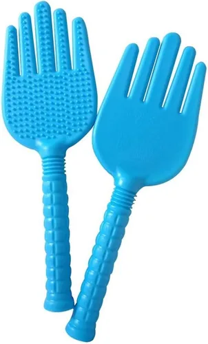 Miniatura 8 de AnHua 1 unids Clapper Meridian Shoot Health Beat Tapping Back Silicona Knock Body Hammer Fitness Masaje Stick Pat masajeador herramienta de cuidado