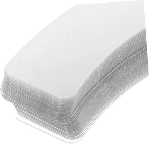 Miniatura 3 de 100 piezas transparentes para cuello para hombres y mujeres, insertos de soporte de cuello para camisas de vestir para uso a término