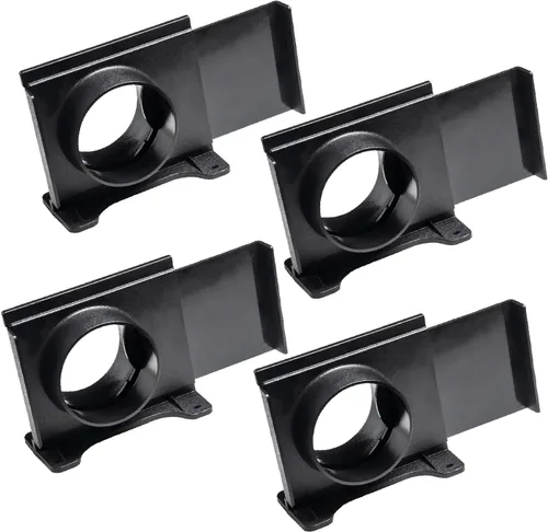Miniatura 14 de POWERTEC 70358V Compuerta de Explosión de Montaje en Pared de 4 Pulgadas con Soporte, Accesorio de Recolección de Polvo Roscado - 1 Paquete
