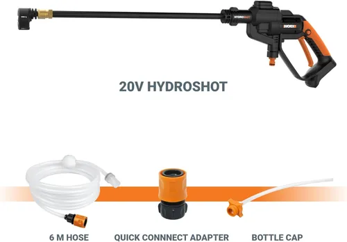 Miniatura 7 de WORX 20V Power Share 320 PSI Hidrolavadora Hydroshot - WG620.9 (Solo herramienta)