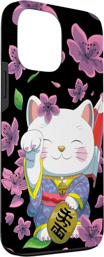 Miniatura 3 de Funda para iPhone 13 Pro Max Japanese Maneki Neko Lucky Cat
