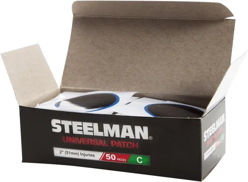 Miniatura 5 de STEELMAN JSRG6 Parche universal de reparación de neumáticos de 1-3/4 pulgadas, caja de 50