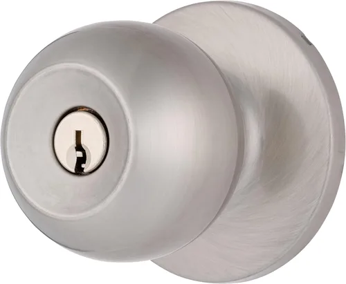 Miniatura 14 de BRINKS Pomos de puerta interiores, pomos de puerta de bola de transición sin bloqueo, negro mate para decoración tradicional y de transición