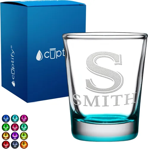 Miniatura 93 de Juego de 2 vasos de chupito personalizados para hombre, fondo azul, 2 onzas, grabados, regalo personalizado para cumpleaños, bodas, día del padre