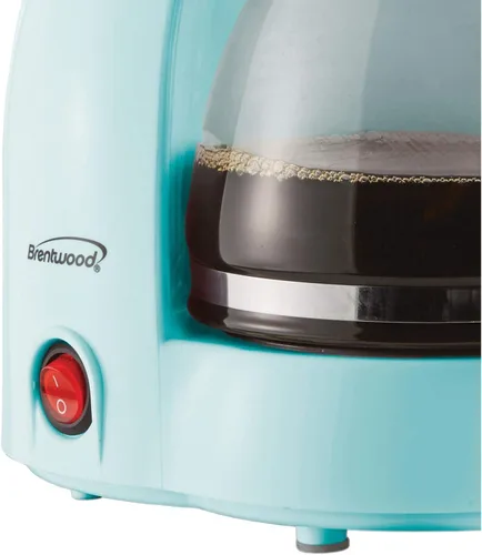 Miniatura 3 de Brentwood TS-213BL - Cafetera de 4 tazas, color azul