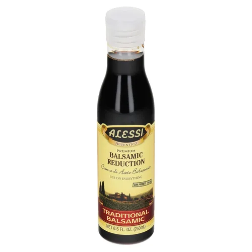 Miniatura 4 de Alessi Reducción de vinagre balsámico, Autentico de Italia, ideal para ensalada Caprese, frutas, quesos, carnes, adobos, balsámico tradicional