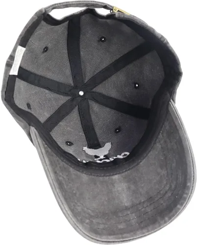 Miniatura 5 de Kpainath Gorro de béisbol de gallina de granja bordada de algodón lavado ajustable divertido