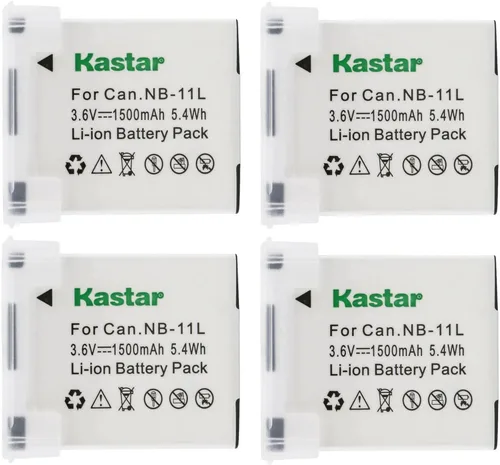 Miniatura 6 de Kastar Paquete de 1 batería de repuesto NB-11L para Canon NB-11L NB11L, NB-11LH NB11LH, Canon CB-2LD CB-2LDE, cargador CB-2LF CB-2LFE