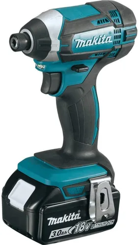 Miniatura 3 de Kit de taladro de impacto inalámbrico de iones de litio LXT de Makita, 3.0 Ah, 18 V, XDT111