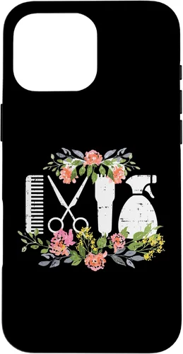 Miniatura 19 de Funda de regalo para iPhone 13 Pro Max Hair Styling Tool Flower Hairdresser Hairstylist Barber Gift Case