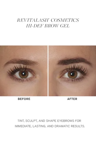 Miniatura 4 de RevitaLash Cosméticos, gel de cejas de alta definición, hipoalergénico y libre de crueldad animal Marrón suave