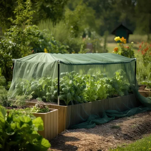Miniatura 5 de Mosquitera de tela verde DIY Malla de 10 x 20 pies Cubierta de insectos para jardín, patio, exteriores y ventanas Múltiples tamaños en negro