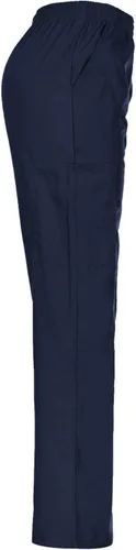 Miniatura 5 de Minty Mint Conjunto de uniforme médico sólido para mujer, suave, cómodo, transpirable, grosor moderado, conjunto de camisa y pantalones cargo