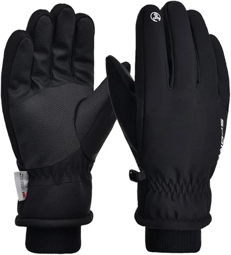 Timepoch Guantes de invierno para hombres y mujeres, guantes cálidos para pantalla táctil, resistentes al viento, guantes térmicos, guantes de nieve