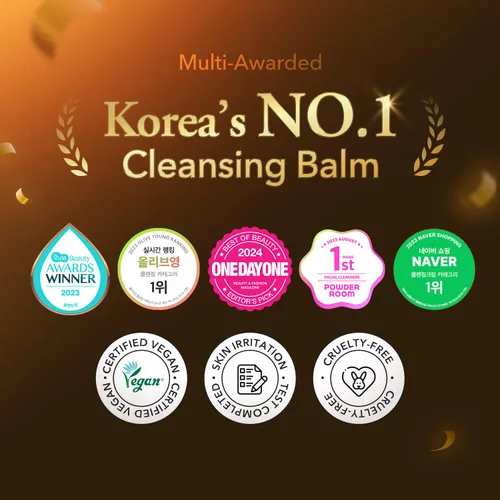 Miniatura 3 de APRILSKIN Carrotene IPMP Hydromelt Bálsamo de Aceite Desmaquillante de Doble Limpieza Tamaño Mini Vegano Removedor de Puntos Negros Limpiador