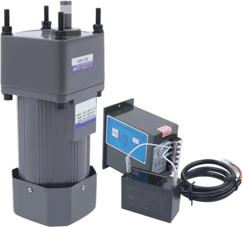 Miniatura 35 de Motor de engranajes eléctrico 120W DC 24V Reductor de engranajes helicoidal Caja de engranajes Motor eléctrico de engranajes RV 50K 35Nm Motor 120W