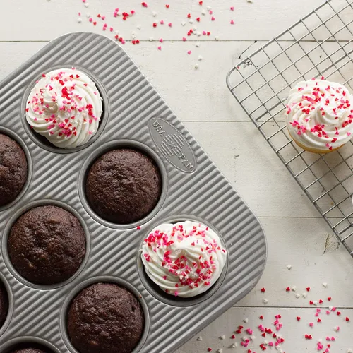 Miniatura 4 de USA Pan Molde para magdalenas y molde para muffins para horno tostador