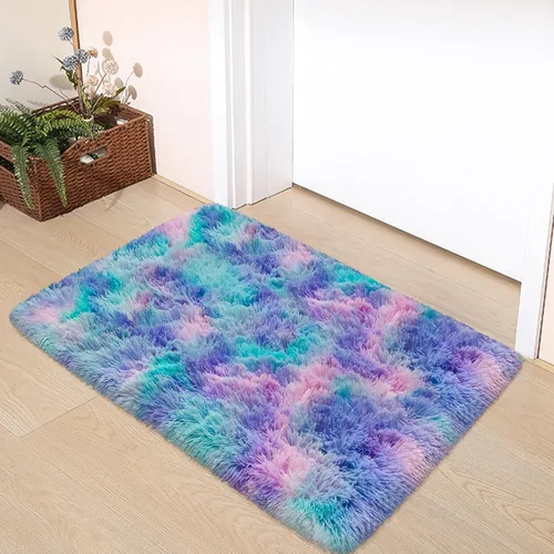 Miniatura 70 de Alfombras de pasillo beige de 2 x 6 pies para dormitorio, sala de estar, alfombra de felpa suave y esponjosa, alfombra de pasillo para pasillos