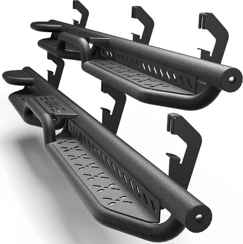Miniatura 10 de Estribos para Wrangler JK 2007-2018, pasos de trabajo de acero resistente Heavy-Duty Work Steps, 550-LB Capacity, Easy Cab & Bed Access, Jobsite