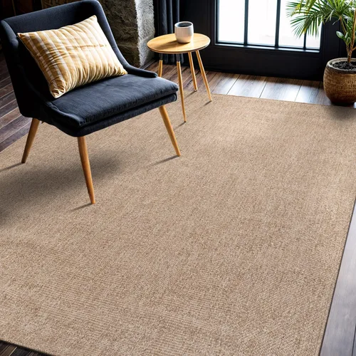 Miniatura 12 de CAMILSON Easy Alfombra de yute, 2 x 3 pulgadas, interiores y exteriores, fibra gris oscuro, para sala de estar, patio y cocina, diseño tejido