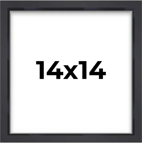 Miniatura 61 de Marco contemporáneo de caja de sombra negra de 14 x 25 pulgadas, profundidad de espacio utilizable, tamaño interior 14 x 25 o 25 x 14 pulgadas