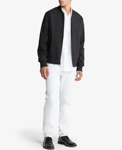Miniatura 3 de Calvin Klein Chaqueta bomber con cremallera con logotipo mate para hombre