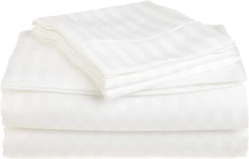 Miniatura 7 de Juego de sábanas RRRlinen para cama ajustable de 800 hilos, 4 piezas, juego de sábanas de 100% algodón, bolsillo profundo, 21 pulgadas