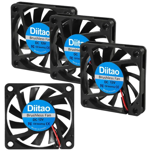 Miniatura 8 de Ventilador de computadora 9225 de 12 V, 3.622 x 3.622 x 0.984 in, sin escobillas, ventilador de flujo de aire grande para enfriar, carcasa