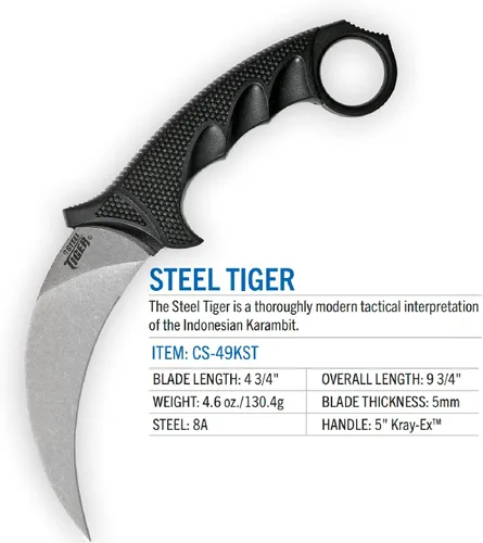 Miniatura 7 de Acero frío 1108085 - Cuchillo garra de tigre