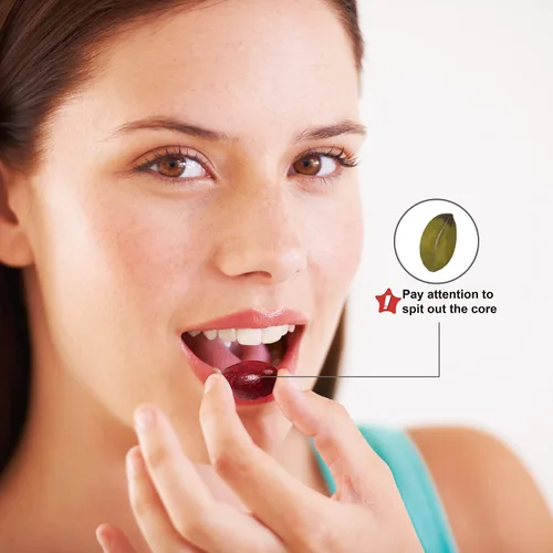 Miniatura 3 de ¡Ohh! Berry Miracle Berry [las 6 de ellas], las bayas milagrosas son aperitivos de friut 100% naturales y liofilizados para volverse agrias