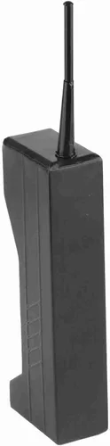 Miniatura 3 de Adorno retro de ladrillo para teléfono celular, modelo vintage de teléfono celular, adornos de simulación a la antigua moda (negro), Negro -, Vintage