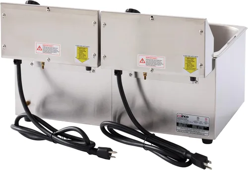 Miniatura 2 de Winco EFT-32 freidora eléctrica de cubierta, doble
