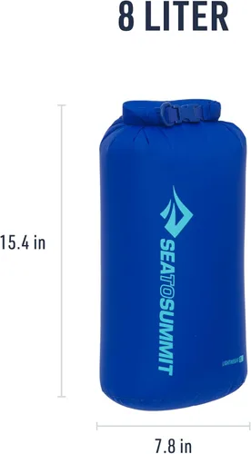 Miniatura 7 de Sea to Summit Bolsa seca ligera, almacenamiento seco multiusos Azul (Surf Blue)