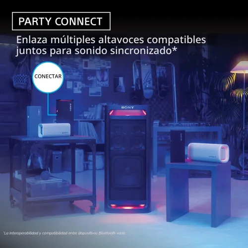Miniatura 12 de Sony ULT Field 3 - Altavoz inalámbrico portátil Bluetooth, IP67 a prueba de agua, polvo, óxido y golpes con graves mejorados, batería de 24 horas
