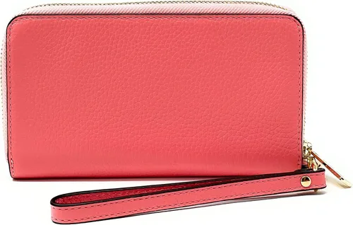 Miniatura 3 de Cuero Michael Kors Jet Set viaje grande plana multifunción teléfono pulsera cuero Pebble