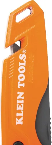 Miniatura 7 de Klein Tools 44303 FLICKBLADE Cuchillo utilitario plegable con almacenamiento de cuchillas, cuchillo utilitario con 5 cuchillas, compacto con botón