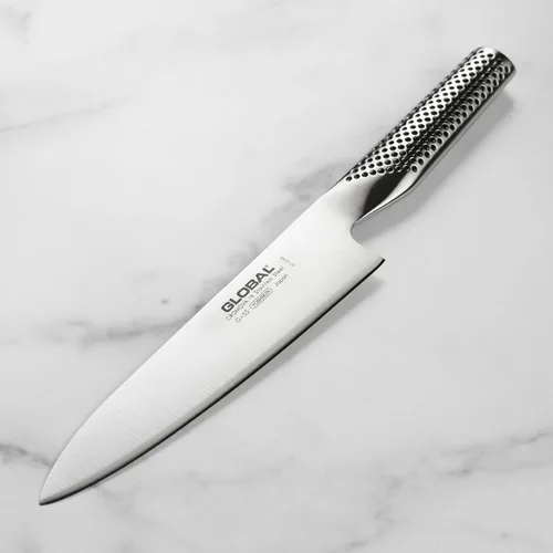 Miniatura 2 de Cuchillo de Chef Global, hoja de 7 pulgadas, acero inoxidable japonés
