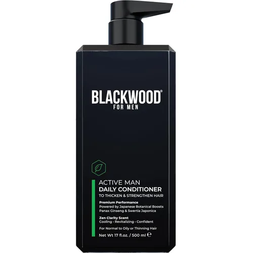 Miniatura 10 de BLACKWOOD FOR MEN Active Man Acondicionador Diario - Acondicionador Espesante para Hombres para la Pérdida de Cabello y Caspa - Tratamiento Profundo