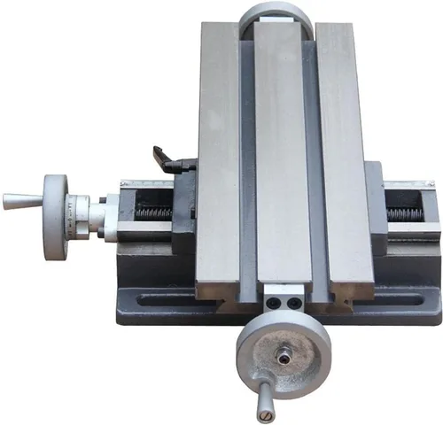 Miniatura 4 de KAKA INDUSTRIAL TC-18-2 Mesa de trabajo cruzada de trabajo multifunción Mesa de trabajo multifuncional, 10 × 4.7 pulgadas Compuesto pesado Cruz