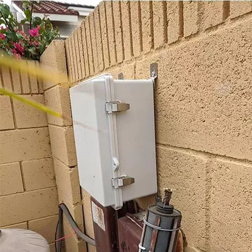 Miniatura 7 de Caja de conexiones eléctrica al aire libre 12x8x5.2 pulgadas impermeable proyecto recinto IP66 caja de plástico