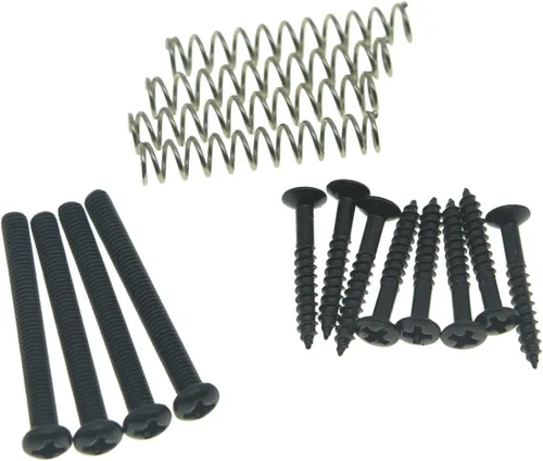 Miniatura 7 de KAISH Tornillos de altura para pastilla Humbucker americana, anillo de pastilla, tornillos de montaje para marco de contorno, muelles para pastillas